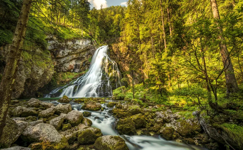 Golling waterfall