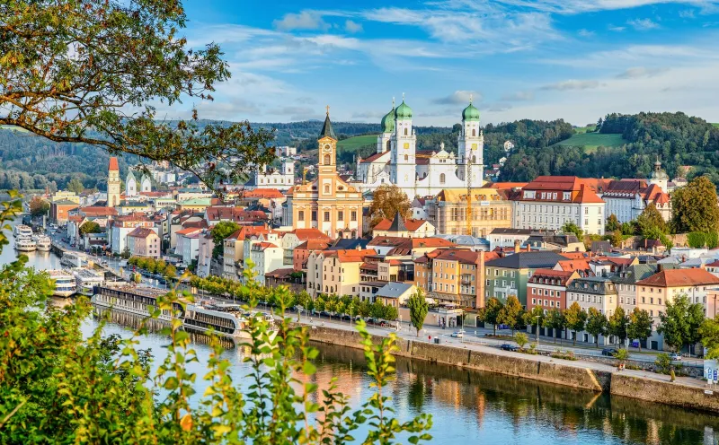 Three-river city of Passau