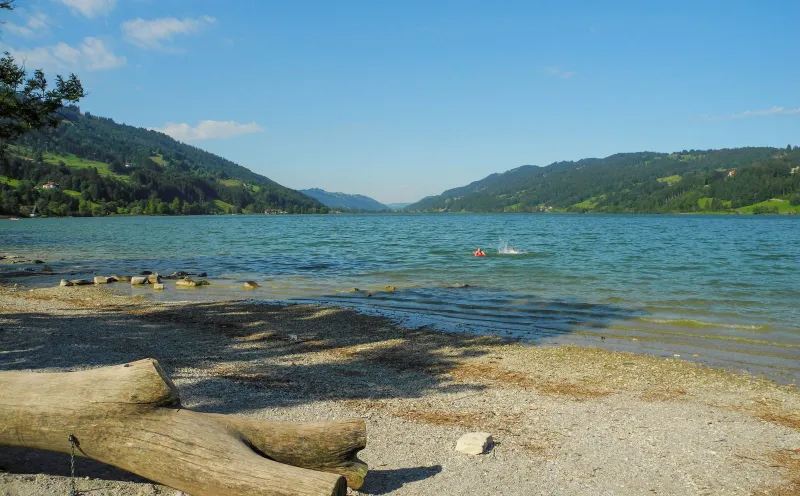 The Alpsee in Immenstadt