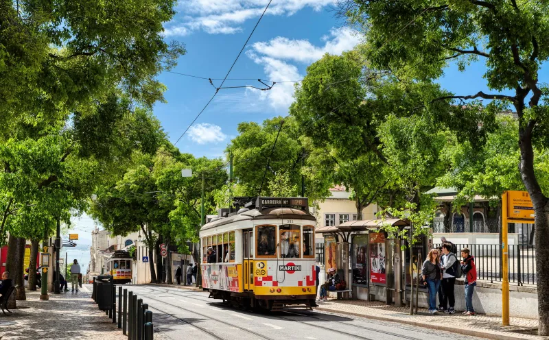 The Carreira No 28 in Lisbon