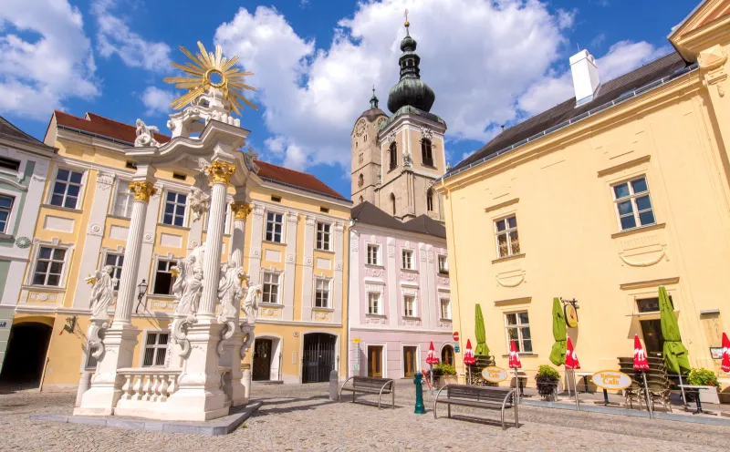 The St. John Nepomuk Monument in Krems