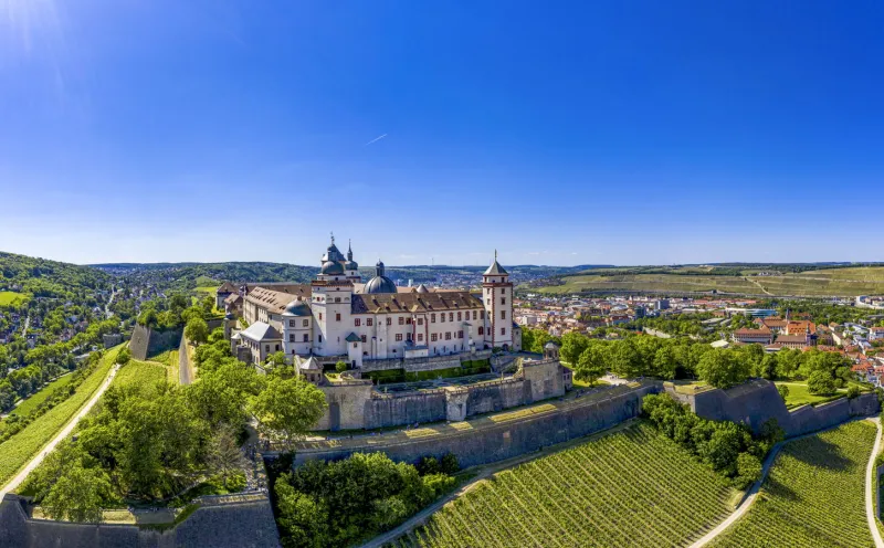 Würzburg, Marienberg Fortress, Old Town