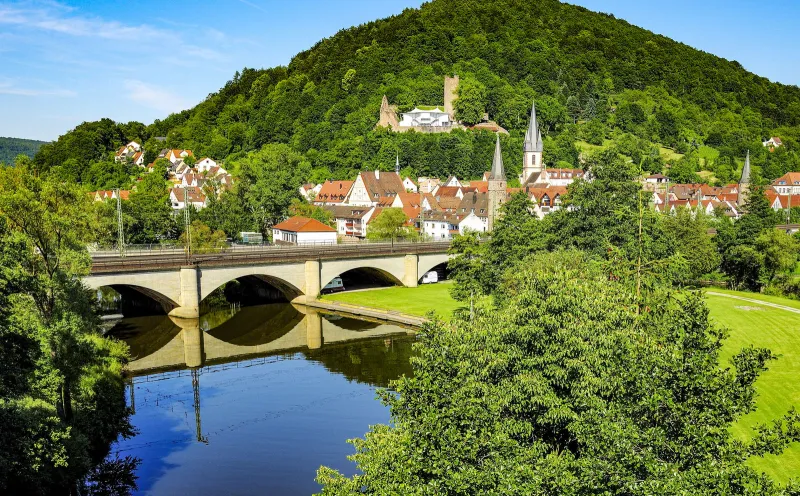 Gemünden am Main, Old Town, Scherenburg Castle