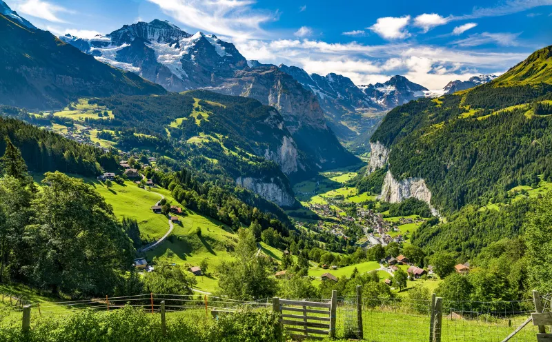 Lauterbrunnen, Wengen, Swiss Alps