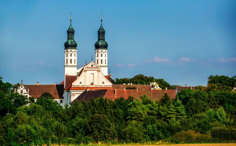 Church towers, Obermarchtal