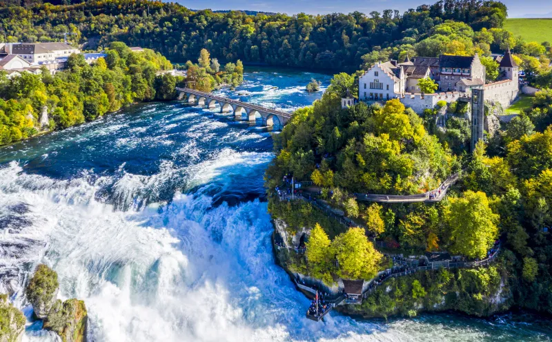 Rhine Falls near Schaffhausen