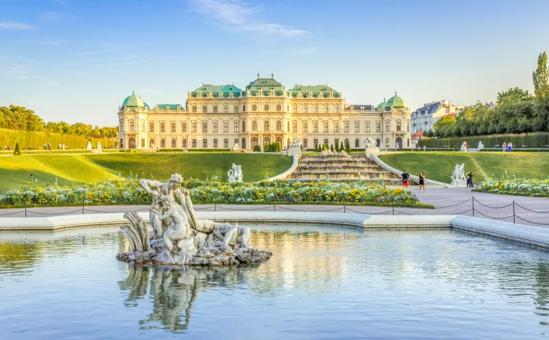 Palace Castle Schloss Belvedere Vienna