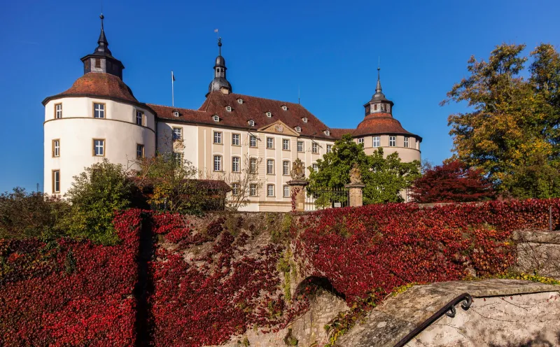  Langenburg Castle overlooking the Jagst Valley