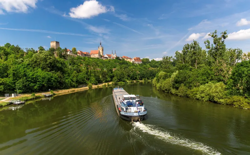 The Neckar near Bad Wimpfen