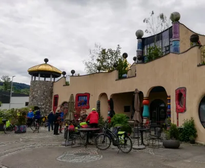 Hundertwasser market hall in Altenrhein