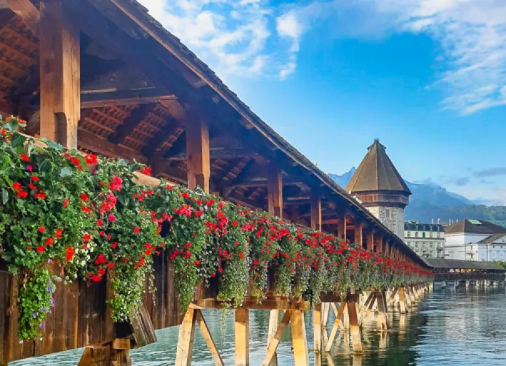 Lucerne, Chapel Bridge