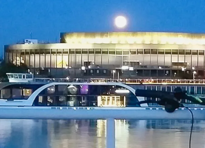 Linz at dusk