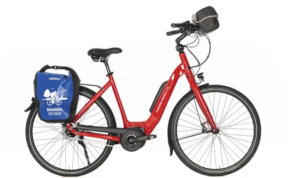 Cycle path travel e-bike