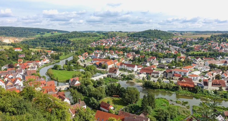 View from Harburg Castle