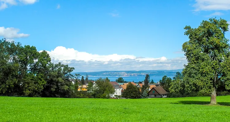 Aussicht auf den Bodensee