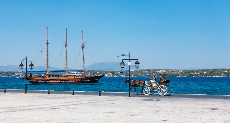 Greece, Sea, Carriage