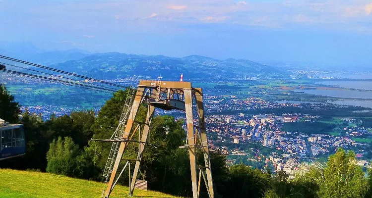 View of Lake Constance from the Pfänder