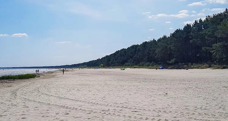 The beach at Karlshafen