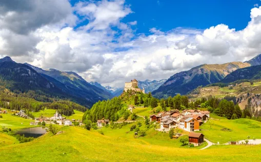 Radtour von St. Moritz nach Innsbruck