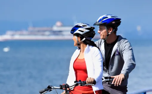 Kurze Fahrradtour um den Bodensee