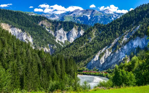 Rhein-Radtour in der Schweiz