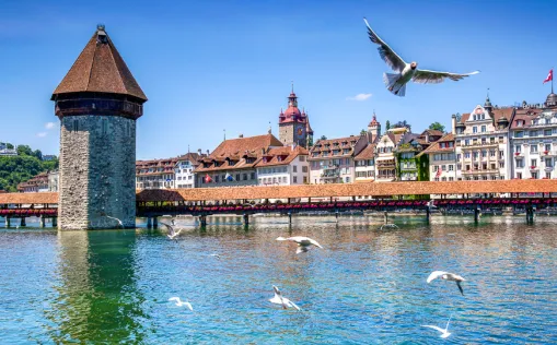 Stern-Radtour ab Luzern am Vierwaldstättersee