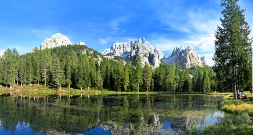 Radtour rund um die Dolomiten